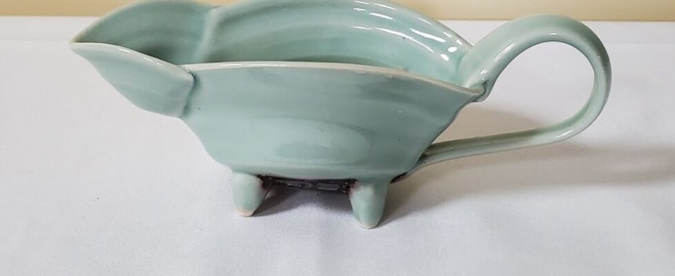 106 - celadon porcelain pitcher