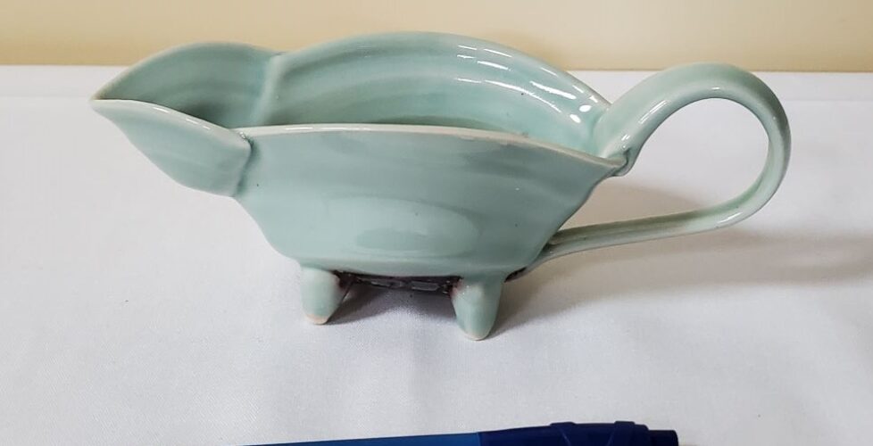 106 - celadon porcelain pitcher