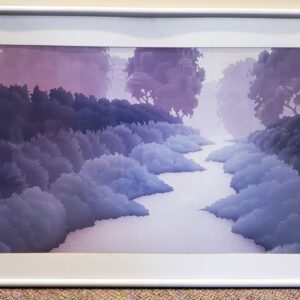 58 - print, purple mist