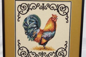 72 - Needlepoint Rooster