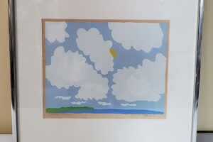 99 - silkscreen Clouds